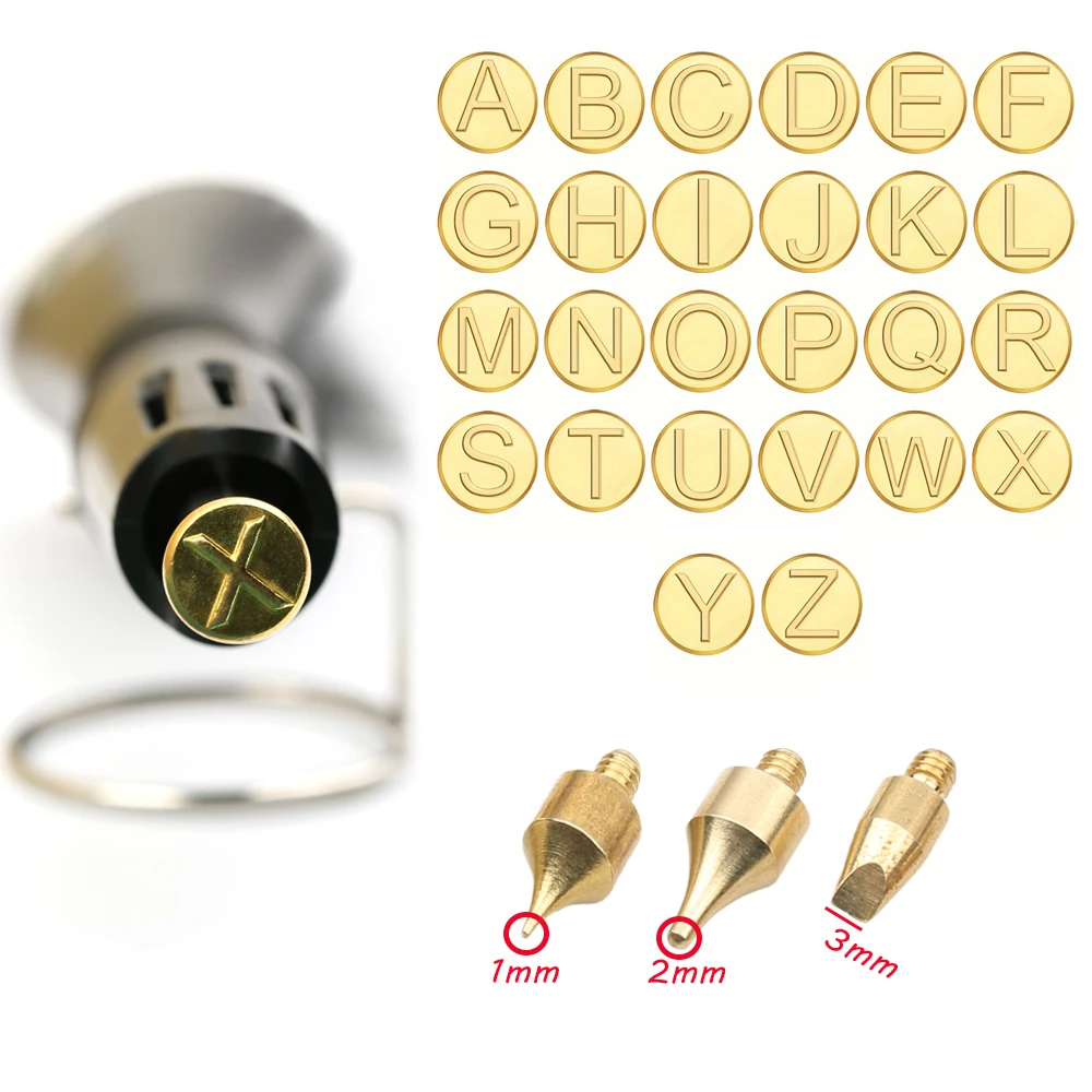 

28-40pcs Wood Burning Pyrography Mold , Hot Stamping Molds, Perfect for DIY Wood Crafts Leather Hot Stamping Projects