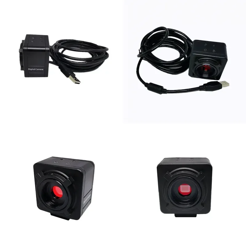 for High Definition Industrial Camera USB 8MP LINUX Machine Vision Inspection 4K Measurement Microscope CCD Camera