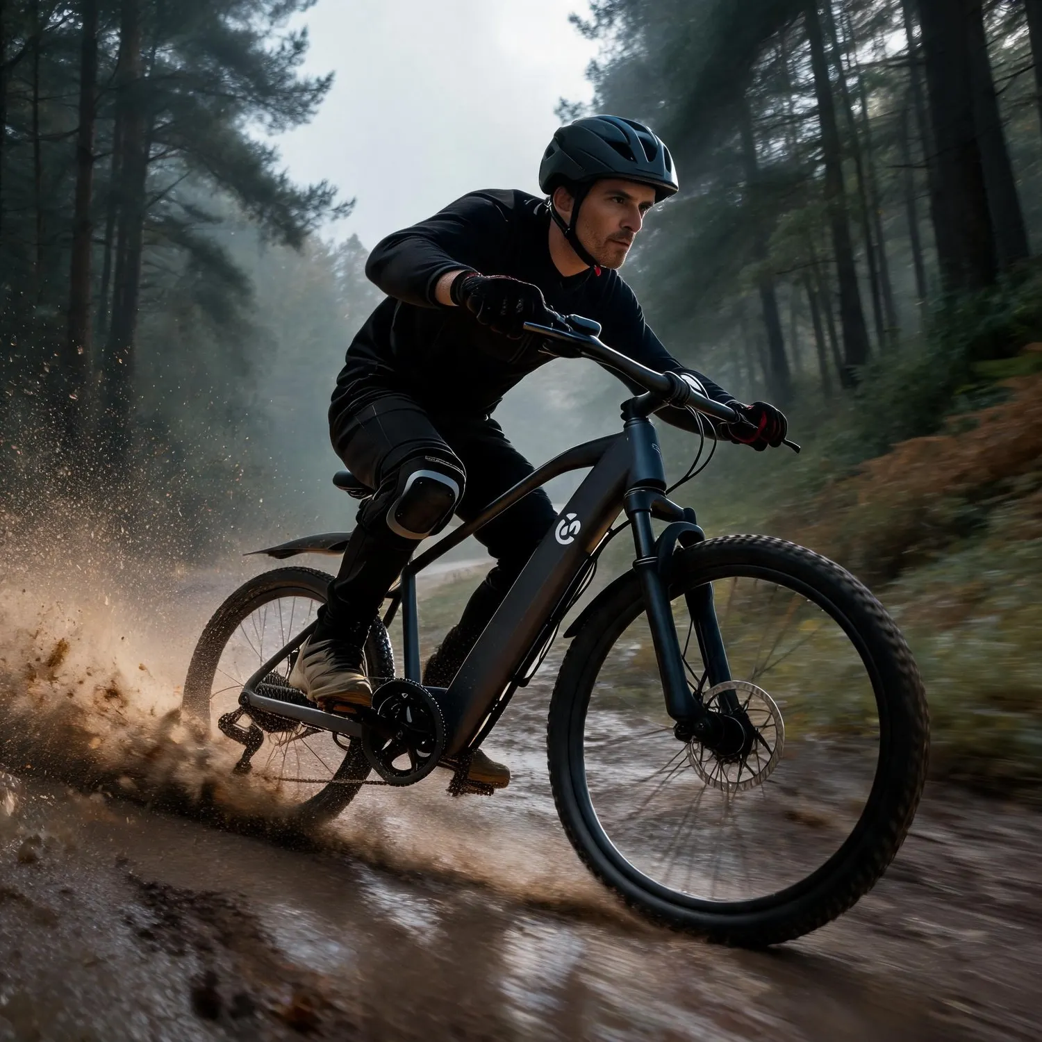 Perfect for Weekend Getaways 26 Inch Off Road Electric Bike 500W Brushless Motor Max 70KM Long Range Top Speed 32km/h 30° Climbing Capacity Pedal Assist Mode 7-Speed Gear Full Shock Frame, Wonderful Holiday Present Ready To Ride