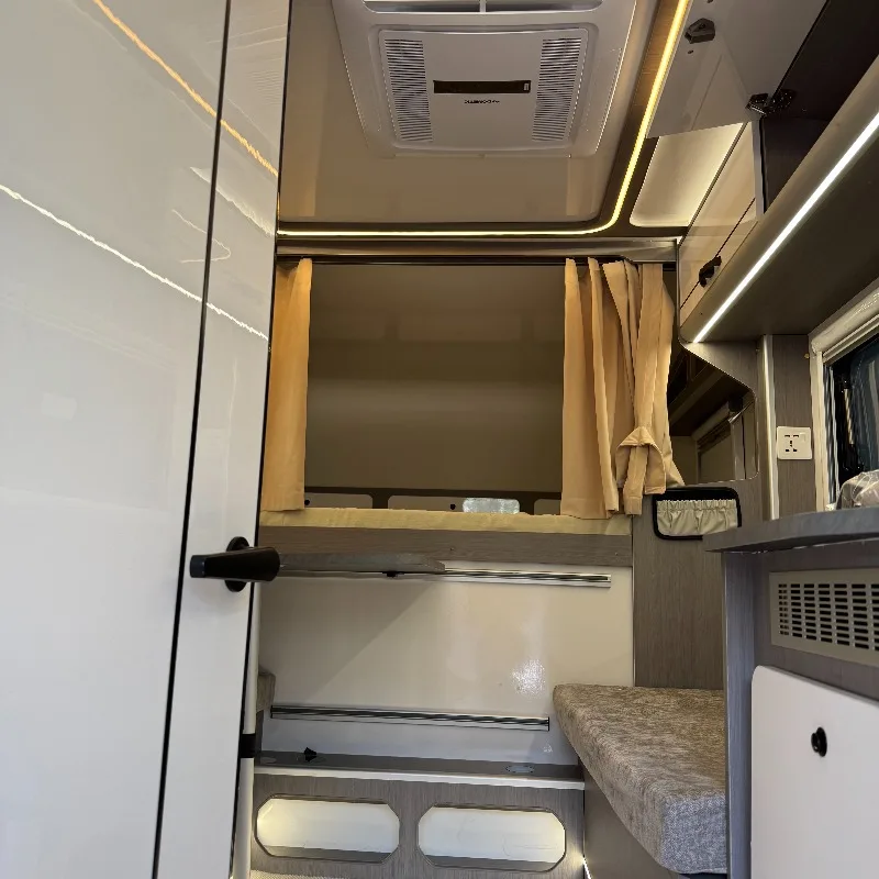 RVs, camper vans, mini pickup trucks, foam camping boxes, camping bed trucks, and slide-in camper vans