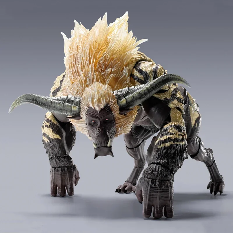 

BANDAI Original S.H.MonsterArts Series Monster Hunter Anime Game FURIOUS RAJANG Action Figure Toys Collectible Model Ornaments
