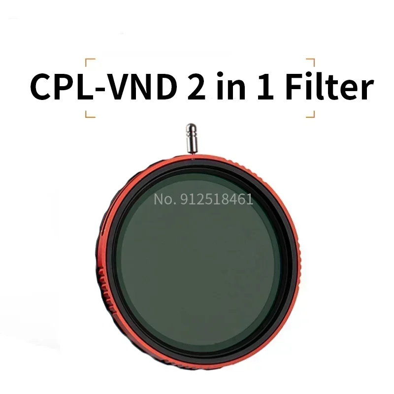 Haida PROII CPL-VND Variable Polarizer 2 in 1 Lens Filter 67 72 77