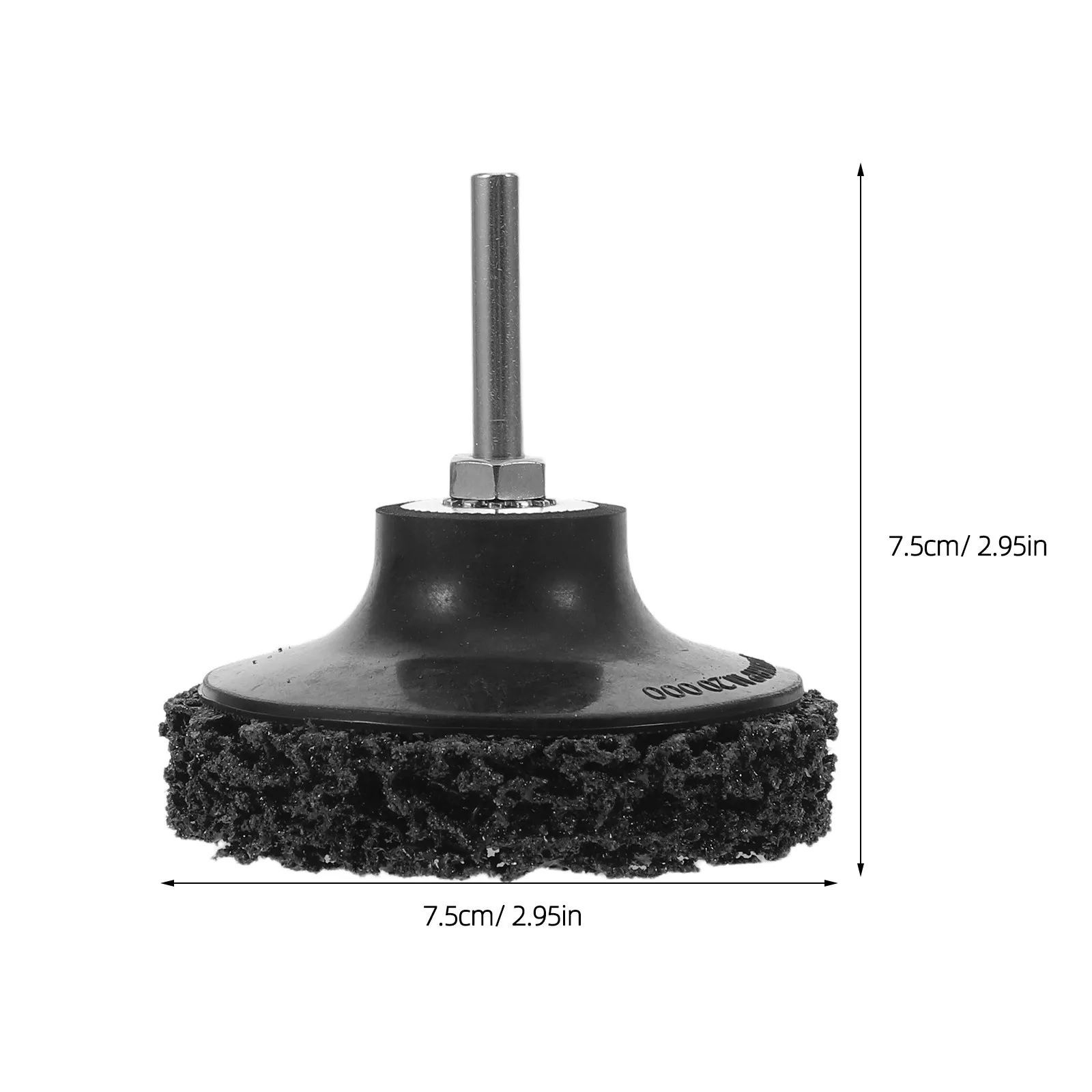 Wheel Hub Grinding Tool Metal Abrasive Buffer Rust Removal Polishing Car Tire Grinding Head Vehicle Repair Tool Hub Cleaning view 2
