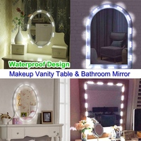 LED Vanity Mirror Lights Kit Accessories Vanity Make Up Light Dressing Table Lamp Mirror Lights Strip
