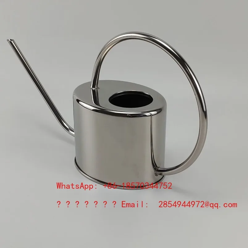 304 Stainless Steel Long Mouth Gardening Watering Kettle Household Flower Watering Flower Shower Potted Plant Artifact