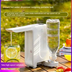 220V Portable Instant Water Dispenser Desktop Mini Travel Speed Hot Pot