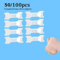 50/100PCS Breath Nasal Strips 3 supports Stop Snoring Right Aid Nose Patch Good Sleeping Patch Product Breath Random Pattern