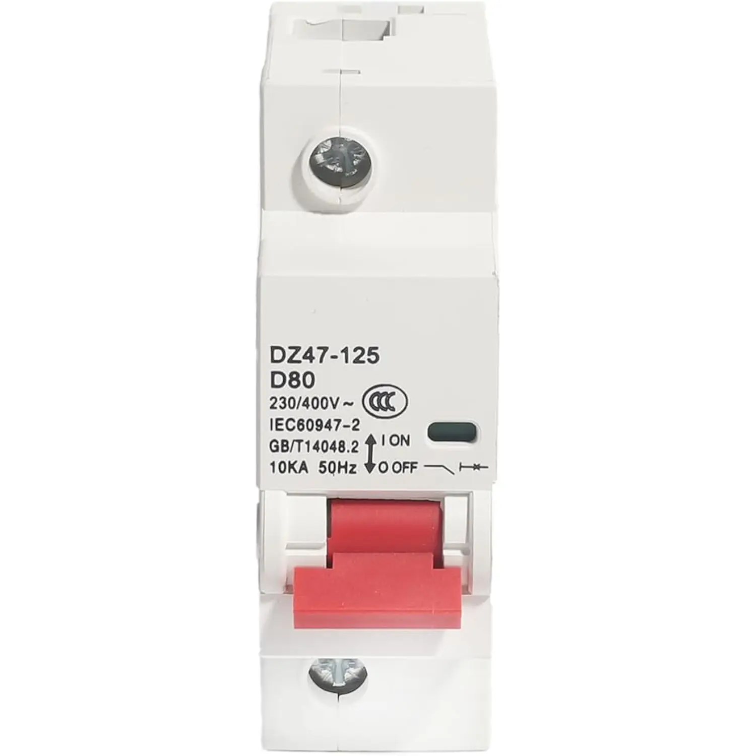 Disyuntor en miniatura 230V/400V DC SOLAR DC seccionador batería DIN montaje en carril protector circuito carrera termomagnética