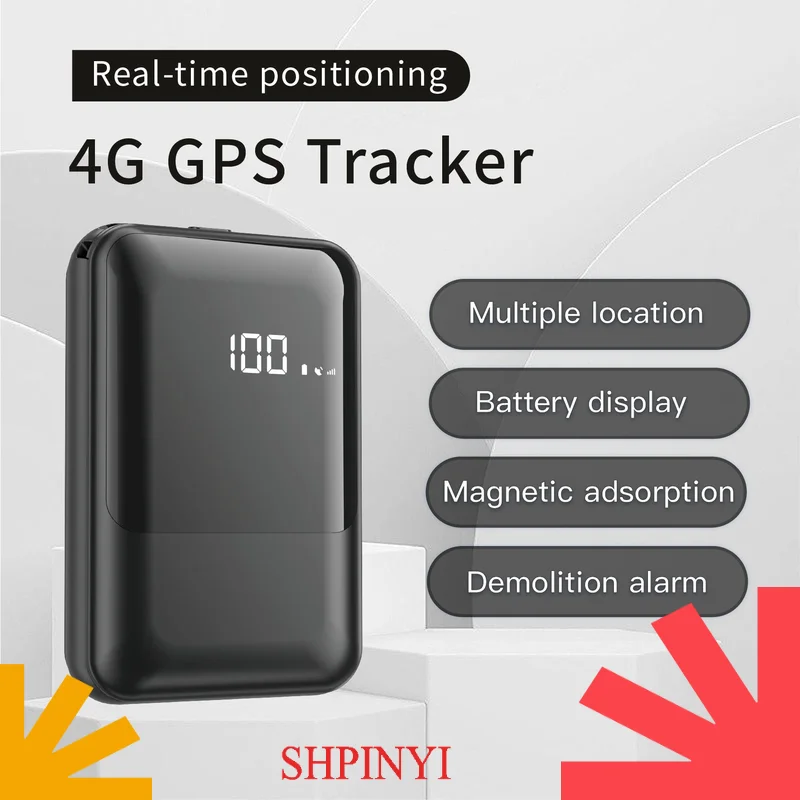 8000mAh Draadloze Magnetische GPS Tracker Real-Time Auto Asset 4G Netwerk GSM GPRS Beidou LBS ROHS Acc Detectie Sabotage Detectie PC