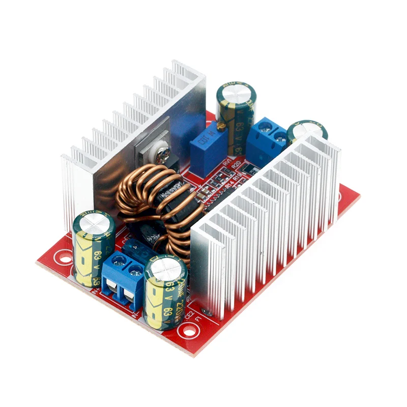 DC 400W 15A Step-up Boost Converter Constant Current Power Supply LED Driver 8.5-50V to 10-60V Voltage Charger Step Up Module
