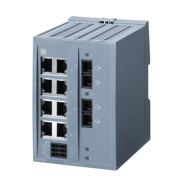 

6GK5108-2BD00-2AB2 XB108-2 unmanaged IE switch 8 ports 6GK5108-2BD00-2AB2