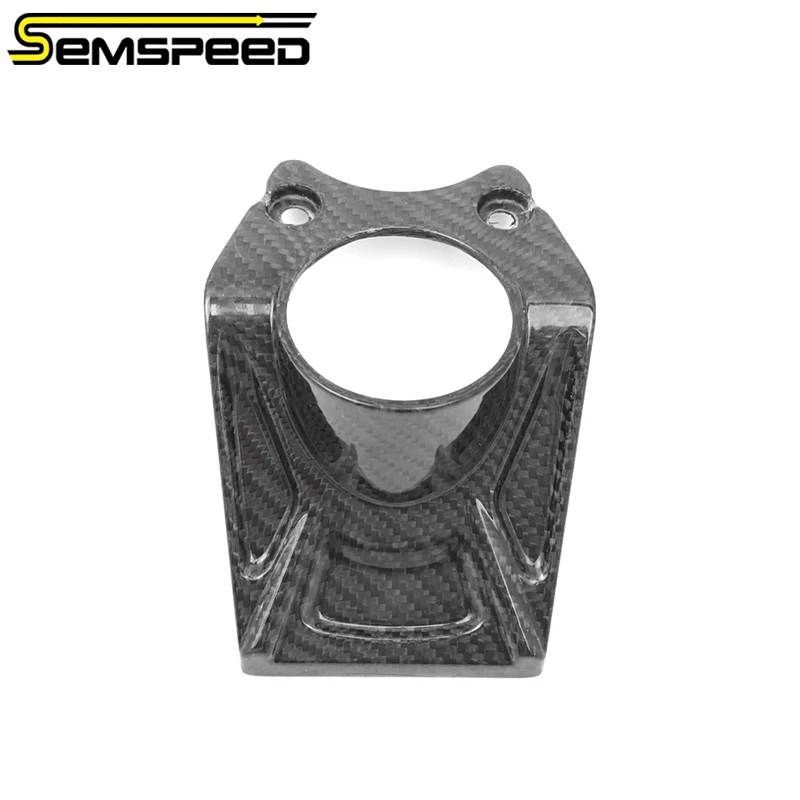 SEMSPEED 100% Carbon Fiber Key Cap For Italjet Dragster 700 Twin‌ Keyhole Dustproof Cover Motorcycle Accessories view 4