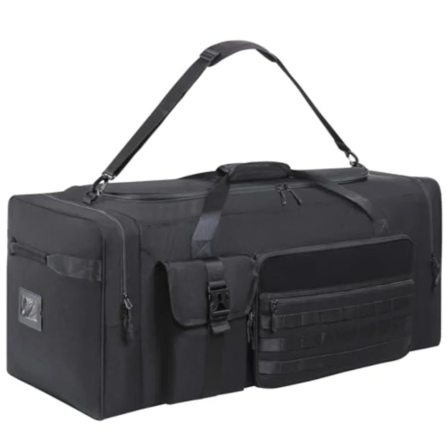 

Спортивная сумка-дафл 130 л, особо большая, 36 дюймов, сверхпрочная, для спортзала и путешествий - Вместительная сумка для инвентаря и снаряжения для баскетбола, бейсбола, хоккея