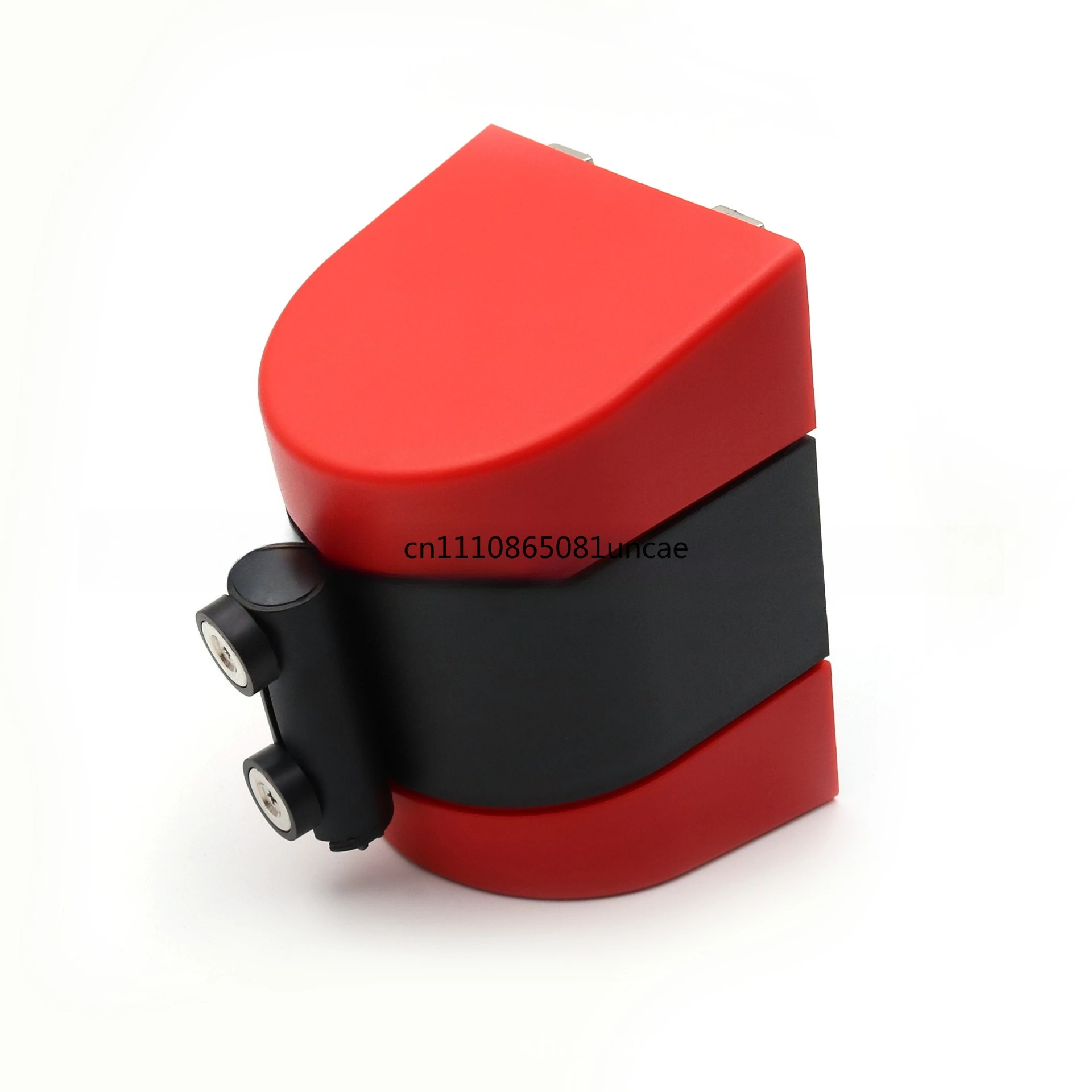 Plastic wall-mounted with magnetic isolation belt warning belt safety belt telescopic device can be wholesale