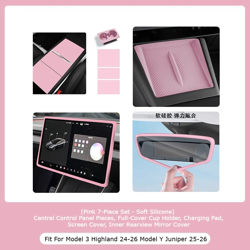 Pink 7pcs set