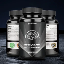 Neuroctane Brain Support - Nootropic, for Brain Health Memory Focus Concentration Clarity Supplement