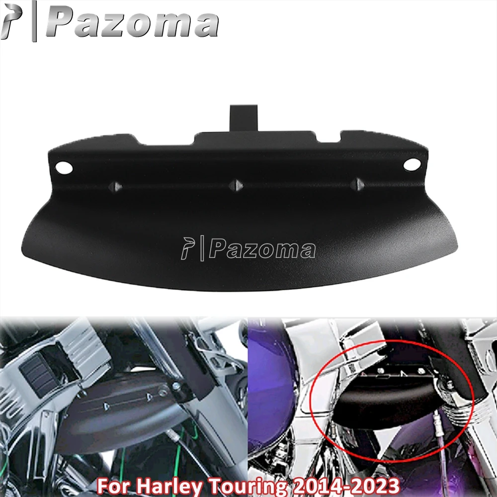 

Для Harley ветровой дефлектор тройного дерева мотоцикла передняя вилка нижний воздушный дефлектор Road Glide Road King Street Glide Electra Glide