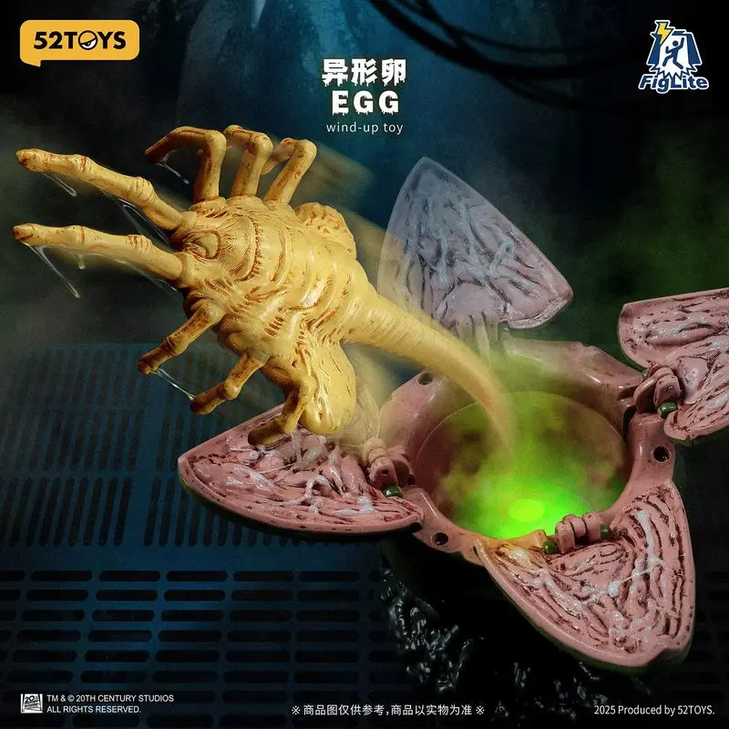 In Voorraad Beest Machines Lightning Dance Alien Ei Facehugger Figuur Kruipen Model Standbeeld Ornamenten Jongen Speelgoed Collectibles