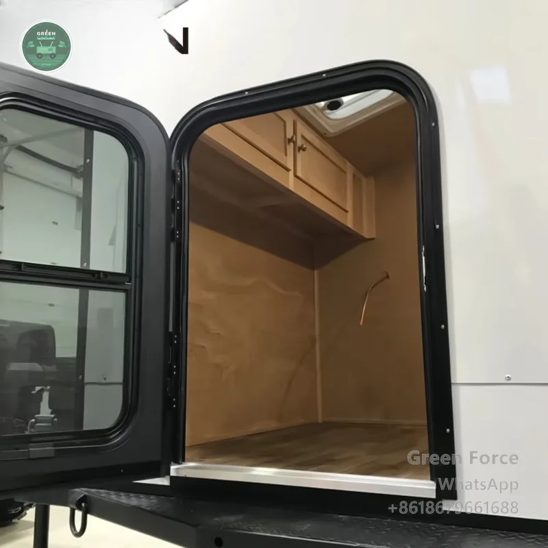 New Chinese Ultra-Light Foldable 4x4 Camper Trailer - Aluminum Frame, Independent Suspension, 2-Berth RV