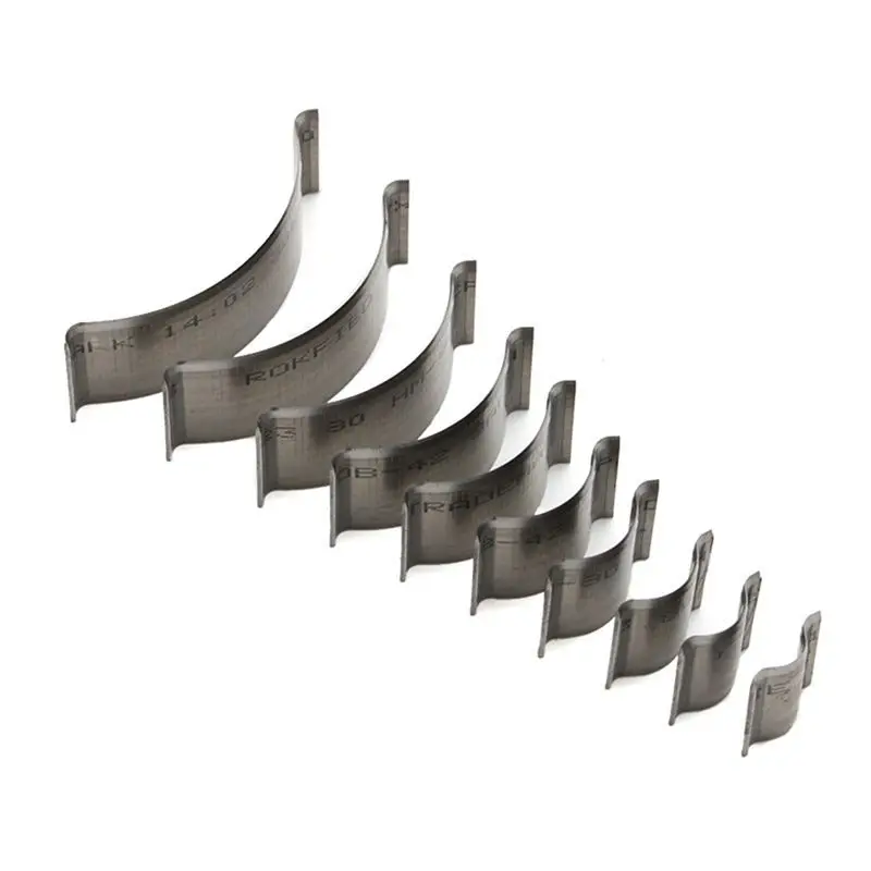 AA14 10Pcs Knife Die Shallow Round Cut 1/4 Cut Leather is Also Thick Knife Shallow Round Punch Deformation