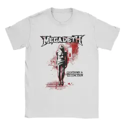 Megadeths Countdown To Extinction Men T Shirt Novelty Tee Shirt Short Sleeve Crewneck T-Shirt 100% Cotton Gift Clothing