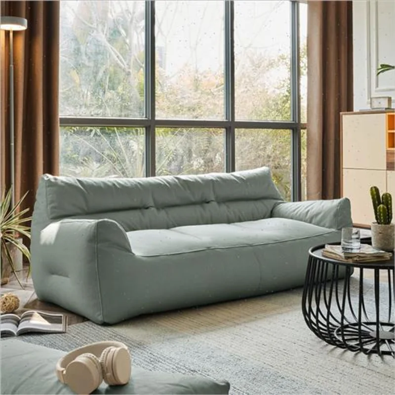 Big Designs Beanbag Sofa Green Elegant Lounge Modern Beanbag Sofa Nordic Recliner Muebles Para Salas Modernos Room Furniture