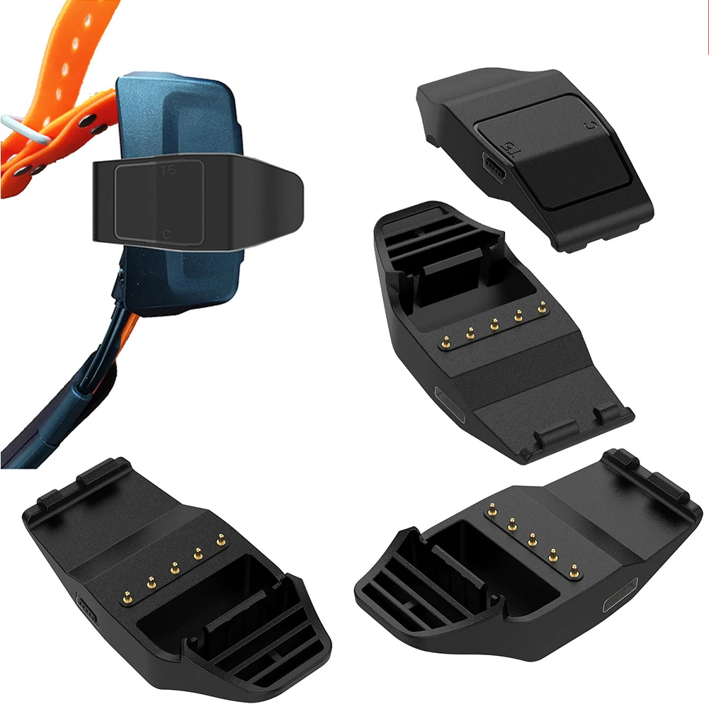 For Garmin Pet Dog Collar Charger Reusable Portable Charger Convert Plug Dog Collar Charging Dock Dog Collar Charger Replacement