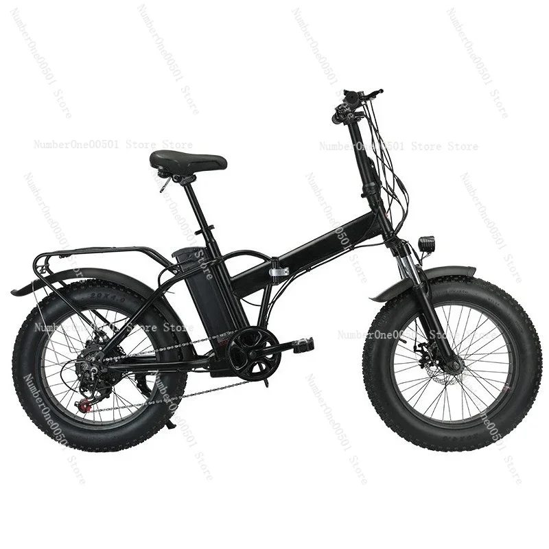 20inch Folding Electric Bike Fat Tire Factory Price Electric Bicycle for Mountain Snow Off Road Pedal Assist