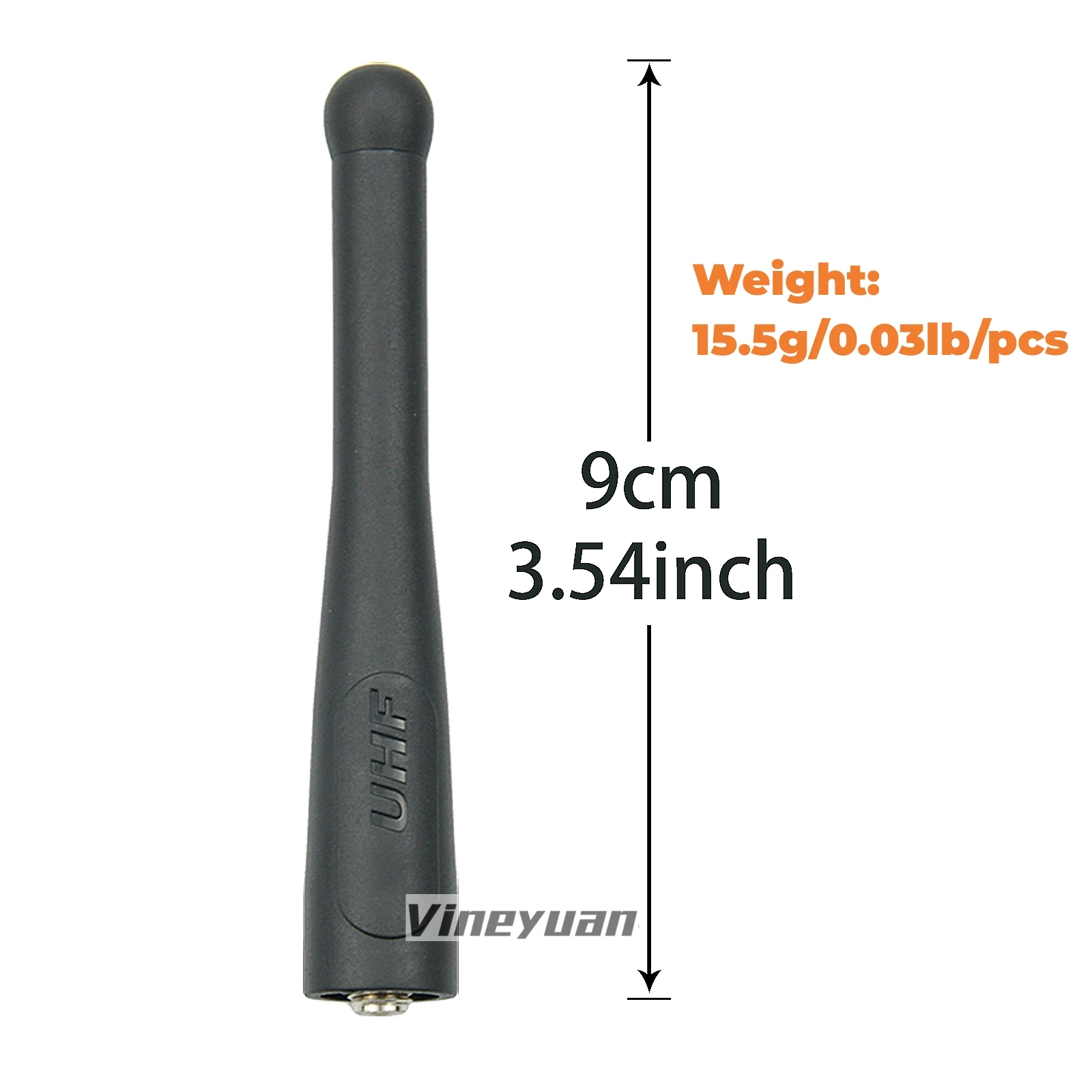 Motorola-antena UHF 400-520Mhz para Motorola XIR, P8200, P8268, P8208, P8260, P6550, HT1000