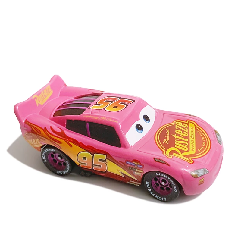 Pixar Cars Inertial Assistance Alloy Offroad-Fahrzeug Lightning McQueen Storm Cruz Mater Jackson Ramirez Kinderspielzeug Geschenke