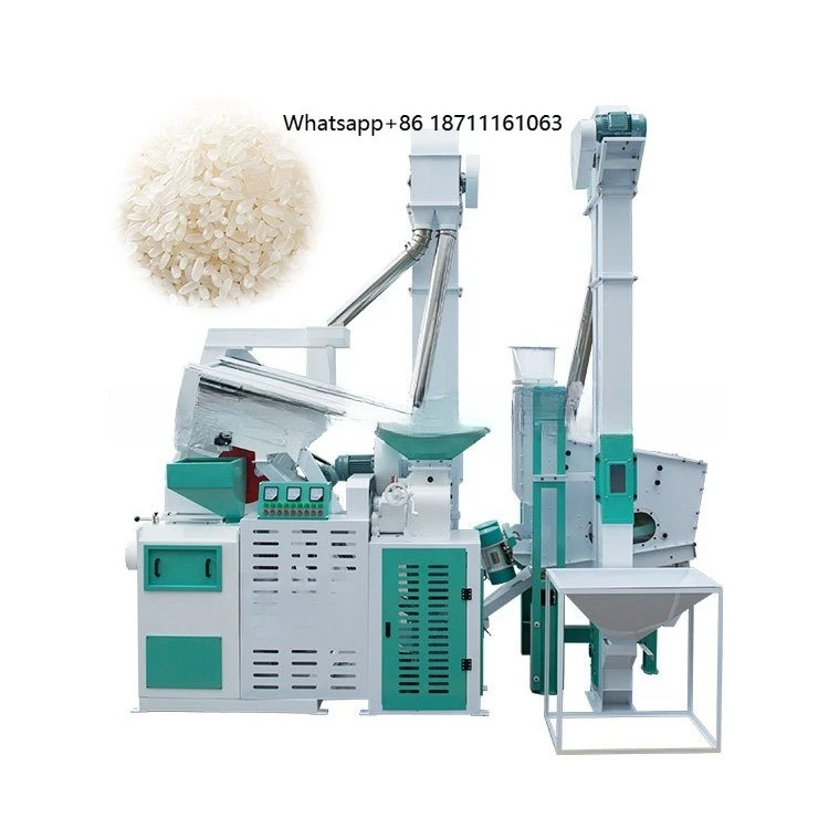 3 Tons Per Hour Complete Sets Rice Milling Machines