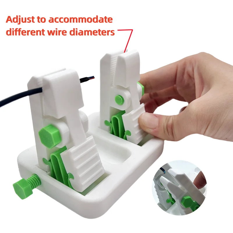 Anti-Slip Texture Handle Soldering Wire Fixture Easy to Operate Welding Tool Adjustable Clamp for Precise Electronic Repair Tool