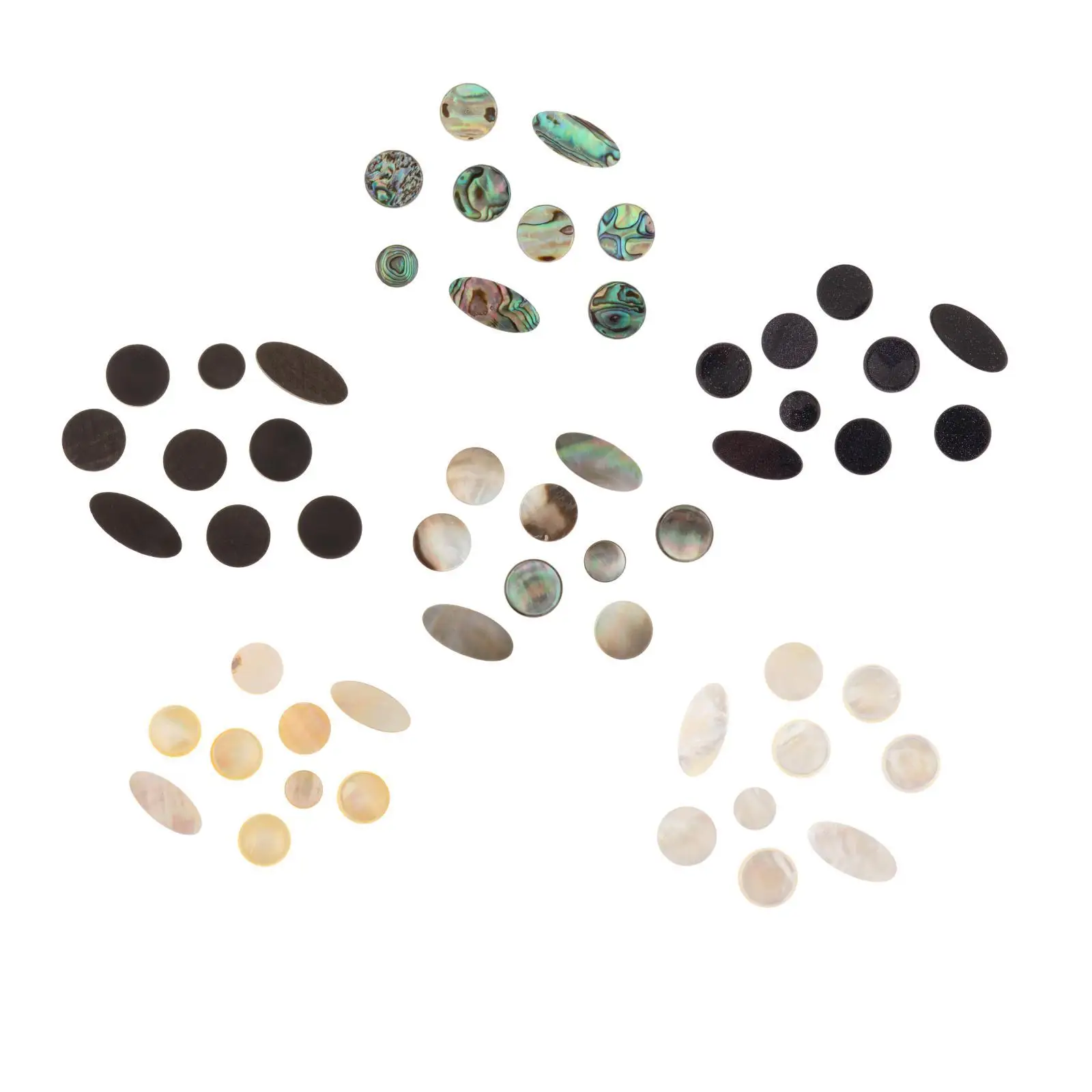 9Pcs Sax Finger Buttons Replacement Parts Musical Instruments Accessory for Alto/Tenor/Soprano