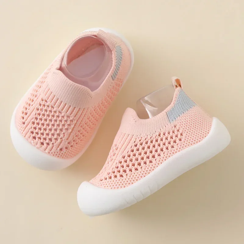 Lente Zomer Peuter Schoenen Ademend Gebreide Kindersneakers Jongens Instappers Tennisschoenen Meisjes Zachte antislip School Casual Schoenen