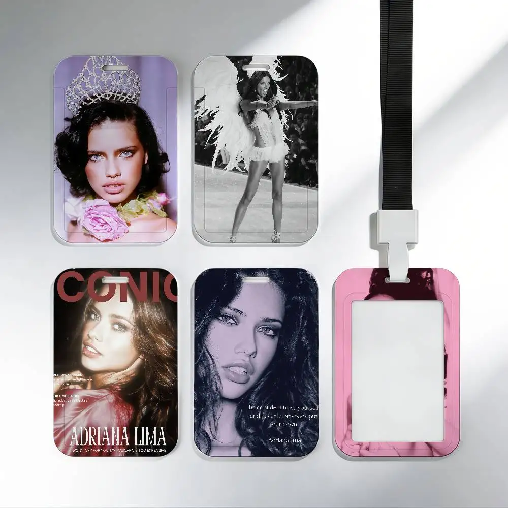 

Держатель для кредитных карт Supermofrls Adriana Lima 90S, чехол для карт, для женщин и мужчин, для рабочего удостоверения личности
