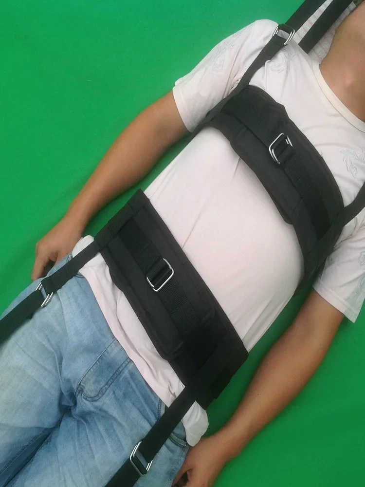 Self-adhesive Lumbar Spine Brace Belt Spine Intervertebral Disc Tensioner Fixation Belt For Domestic Traction Bed