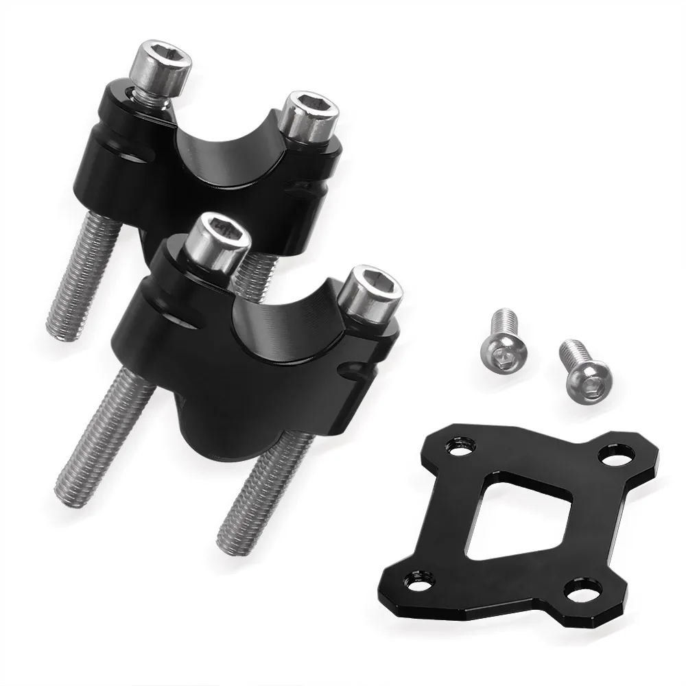 MT07 Handlebar Riser Handle Bar Adapter Mount Clamp 25mm For Yamaha  FZ-07 FZ07 MT 07 Tracer 700 Moto Cage 2014-2020 Motor