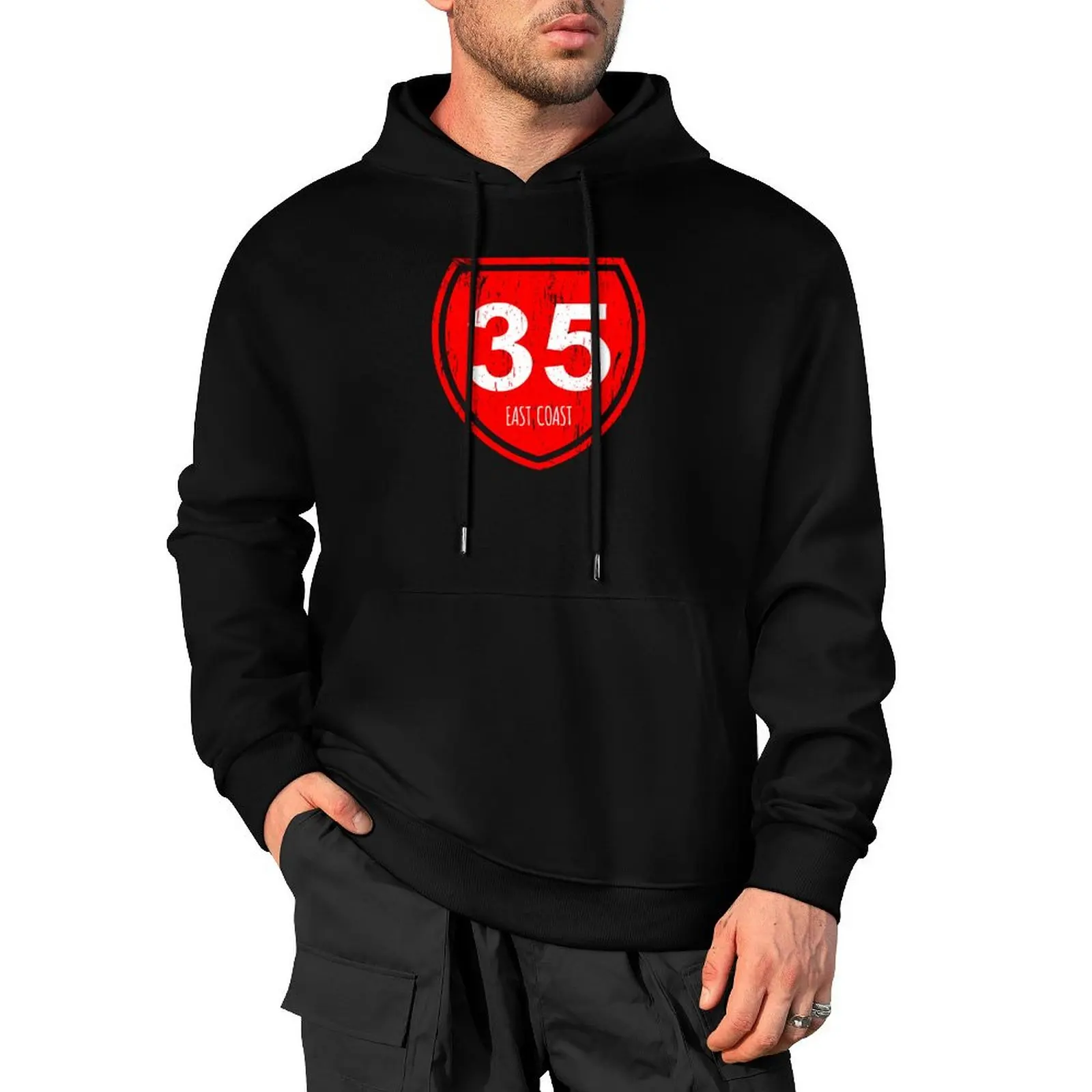 

Highway 35 East Coast Aotearoa Pullover Hoodie mens clothes men's sweat-shirt set new in hoodies & sweat-shirt