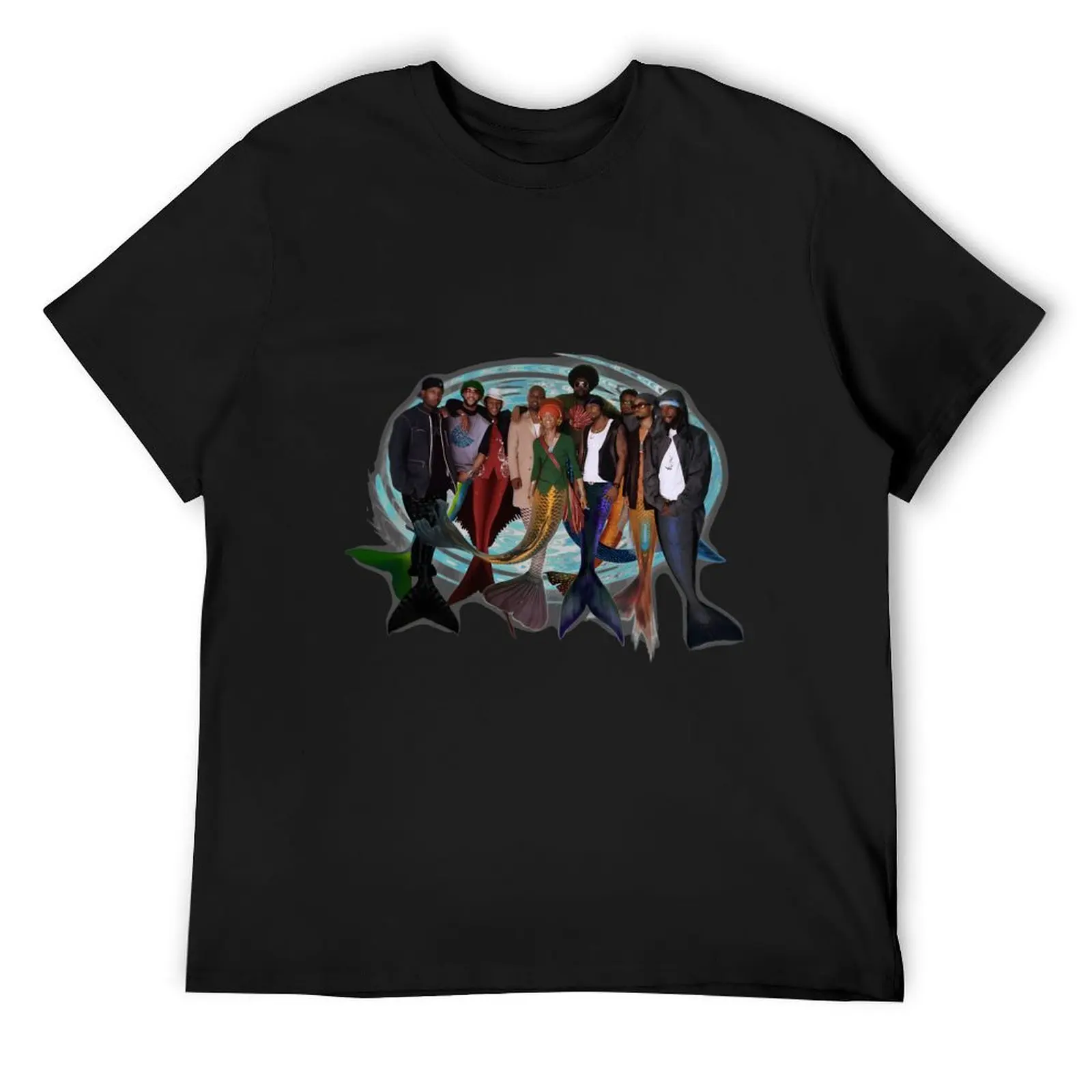 

soulquarians T-Shirt anime clothes rapper graphic tees tops T-shirts for men cotton