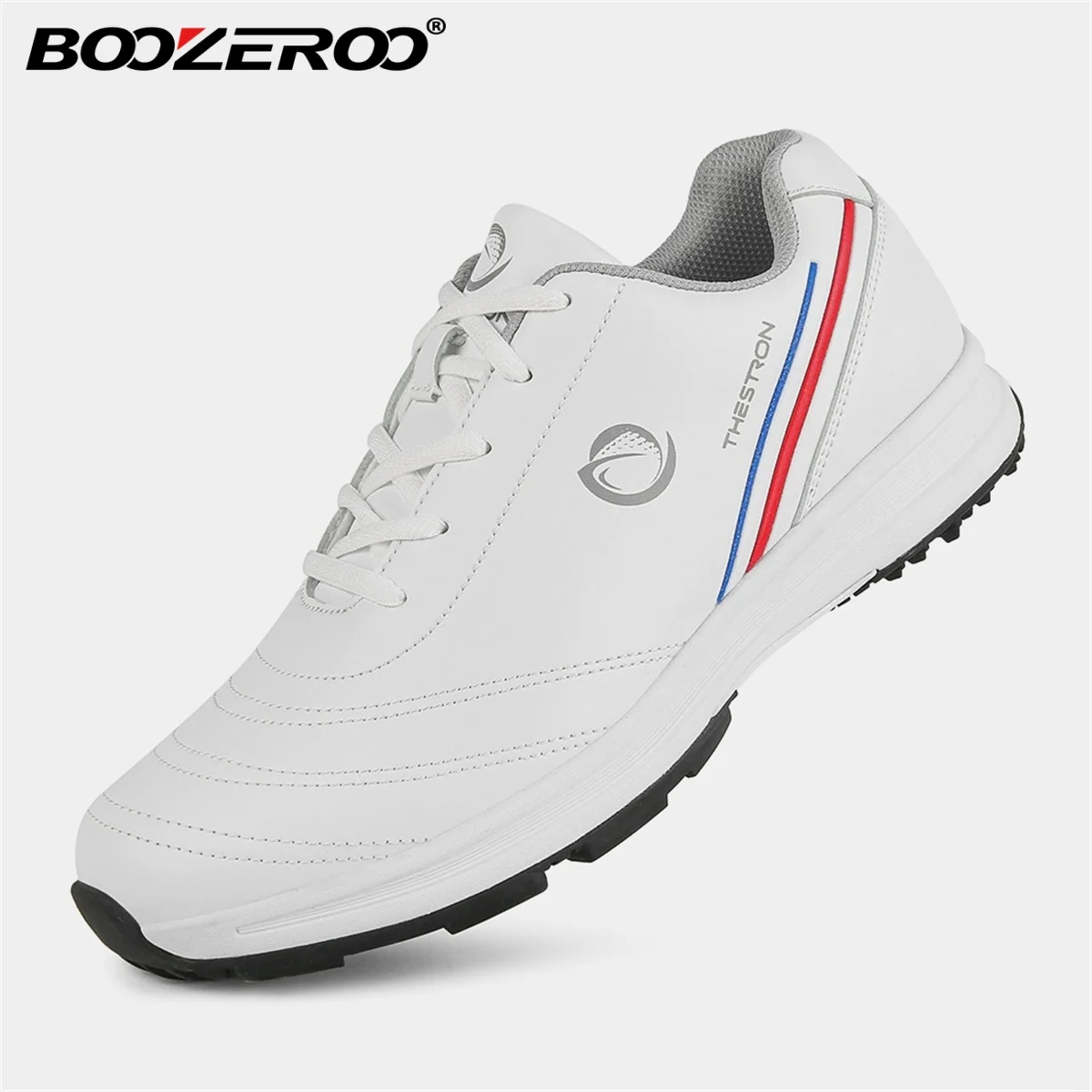 BOOZEROO New Men's Golf Shoes Fashionable Male Sneaker Comfortable Driving Flats