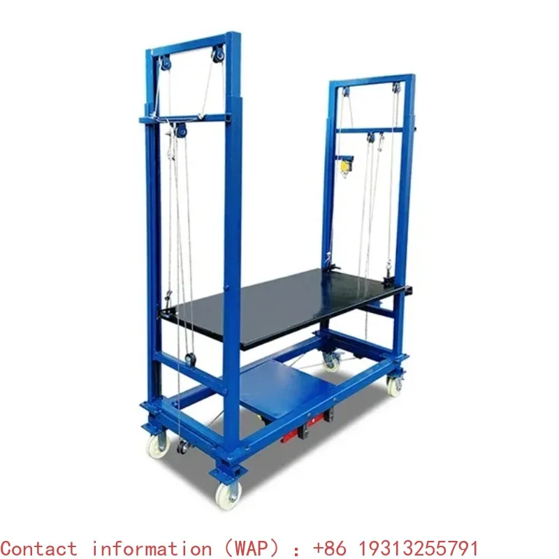

【From China】200 Kg 2.5 M Electric Scaffolding Lift Low Price Steel Scaffolding With Wire Rope Platform For Construction