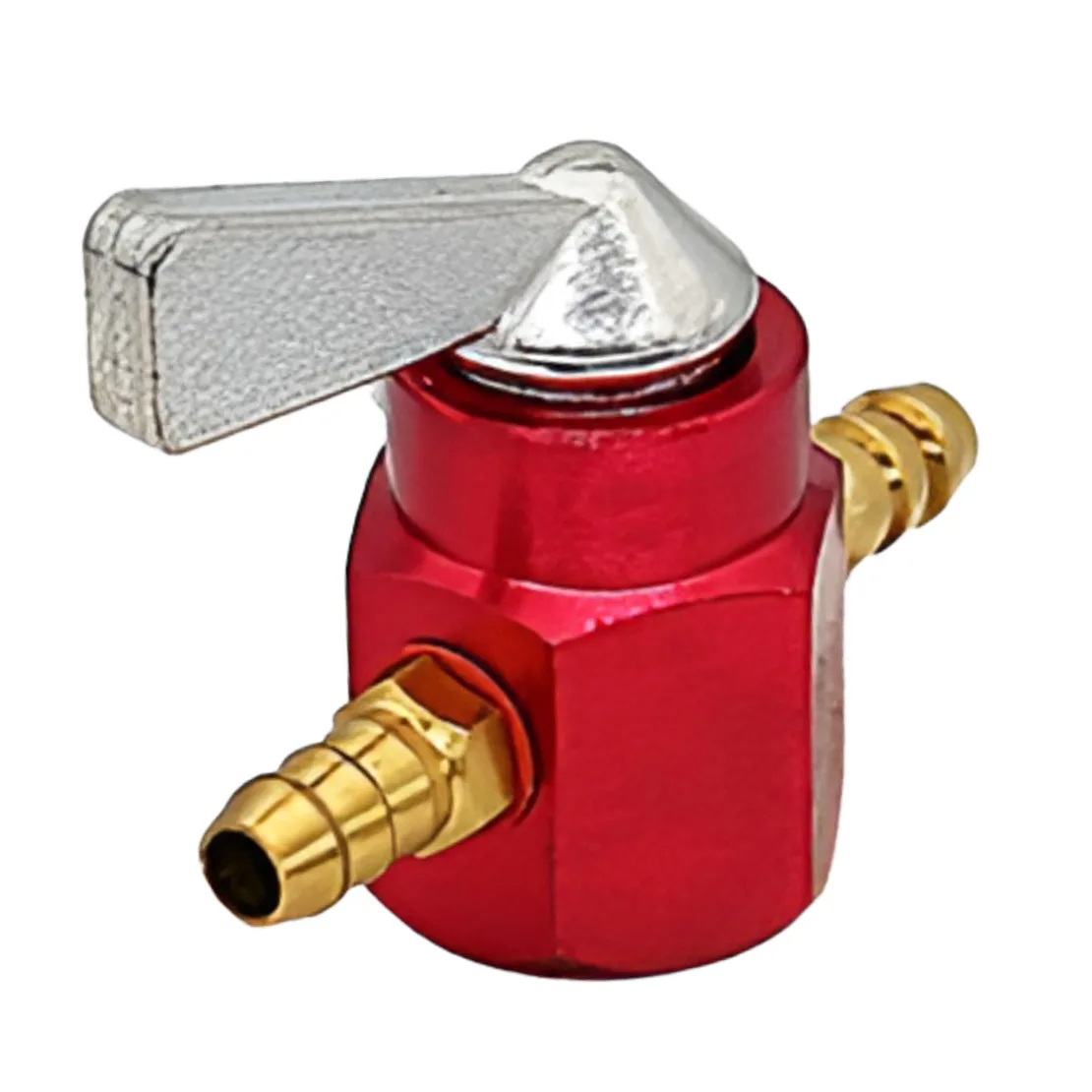 Red Fuel Tap Valve Switch 6mm on/off fit for Scooter Quad Motorcycle Moped Universal