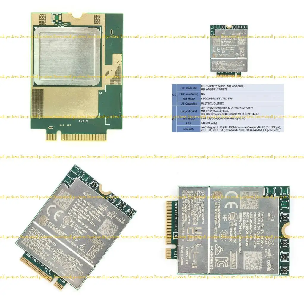 

R1WD Fast PCIe Networking Module T99W175 4G WWAN Module for T14S X13