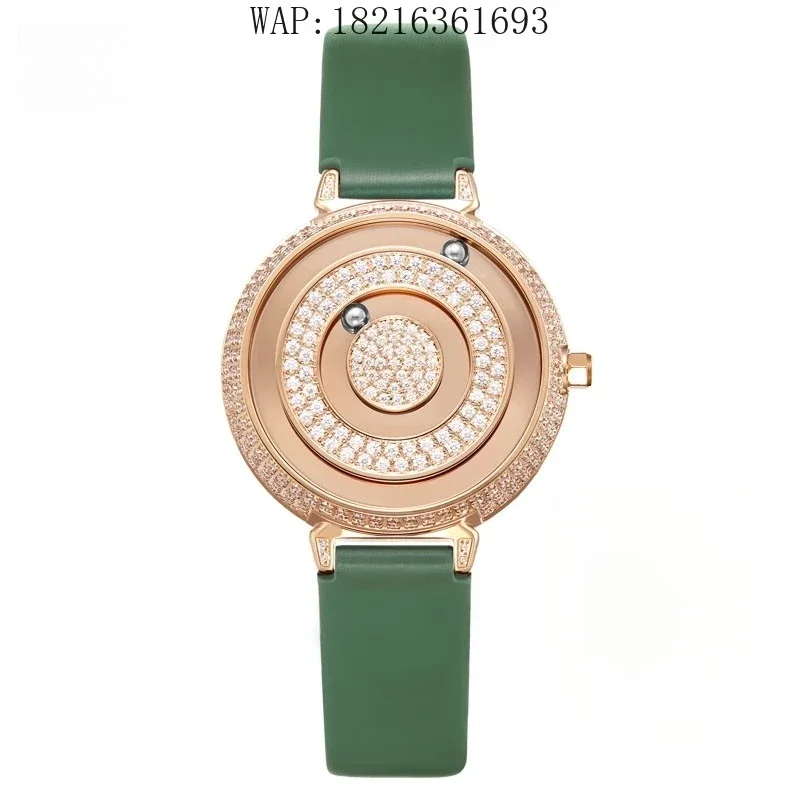 2026GOOD Light Luxury Quartz Watch, Bead-free Wormhole Concept Women's Watch