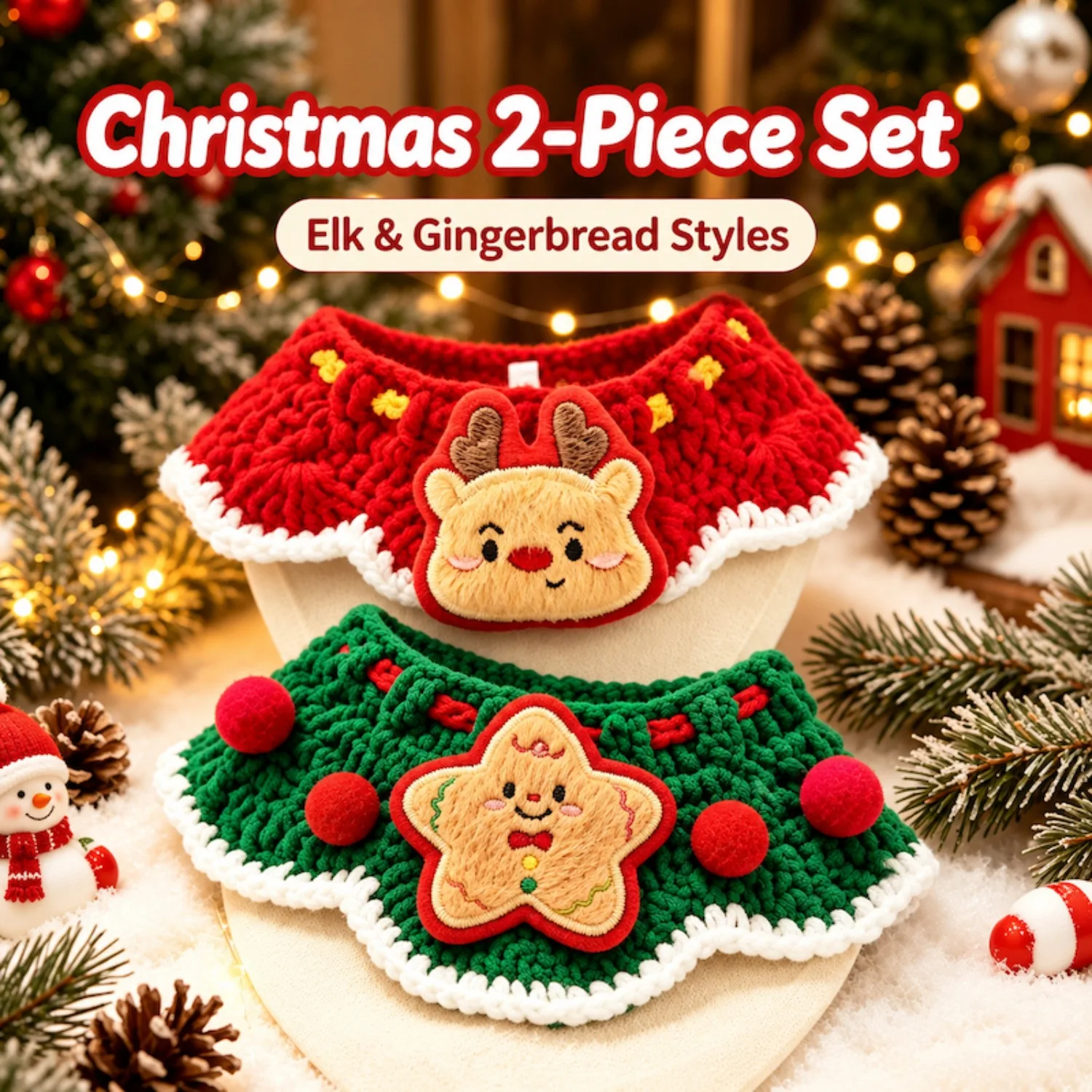 Kerst handgemaakte gehaakte ho - Elk Bugle Call recensie en prijs
