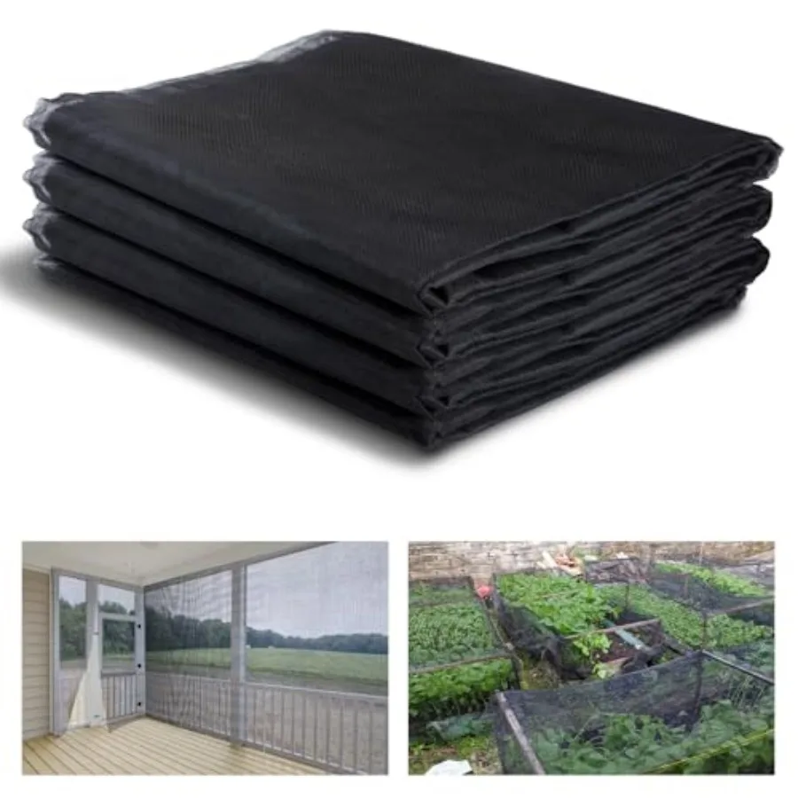 

Stronger Garden Mesh Netting - 10 x 33 Feet PP Nanocomposite Bird Net Barrier Mosquito Netting Screen for Outdoor Plants Vegeta
