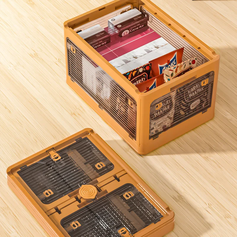 

Home Use Five Door Pet Storage Box Student Book Box Cam Car Rear Storage Box Underwear Organizer Transparent Foldable Pla...