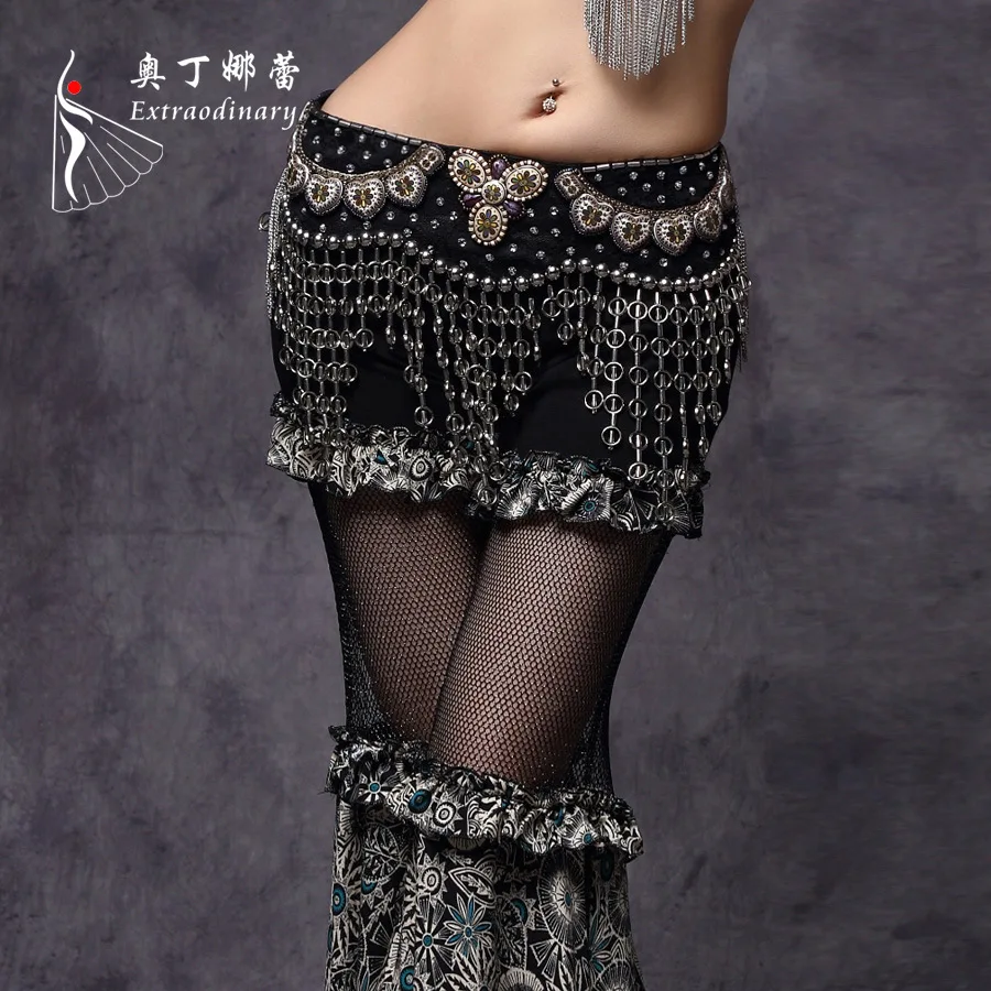 Sukienka do tańca brzucha w stylu plemiennym na występy w stylu undercover na rok 2026, sukienka do występów ATS, duża spódnica, styl etniczny.