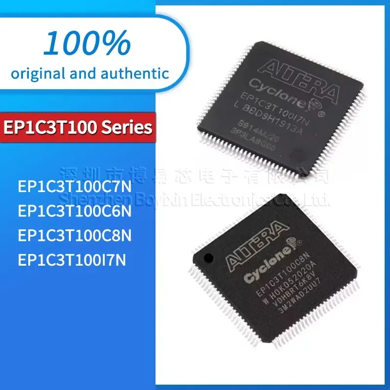 Original genuine EP1C3T100I7N EP1C3T100C8N EP1C3T100C6N EP1C3T100C7N TQFP-100