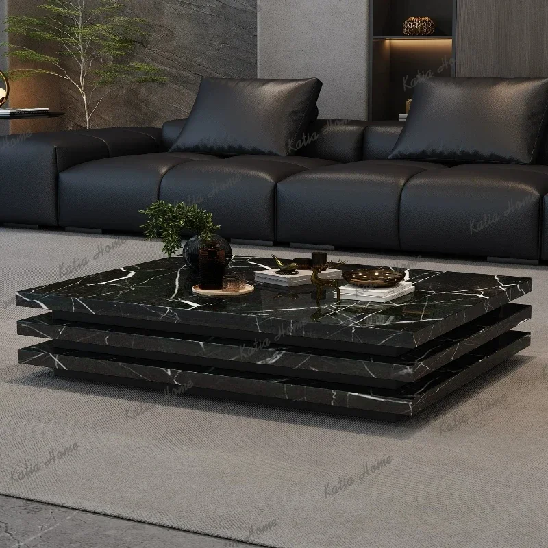 FG minimalist, light luxury, and high-end sintered stone coffee table, modern minimalist living room coffee table, rectang